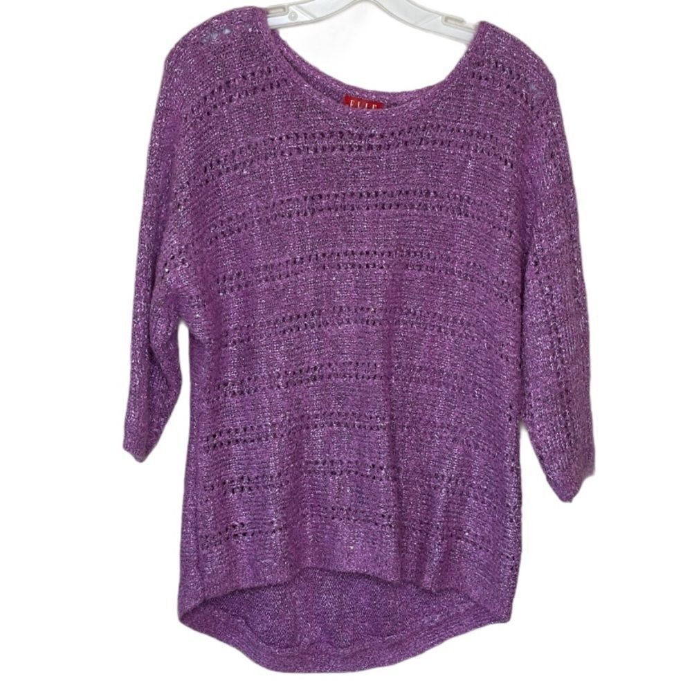 Elle‎ Sweater Purple